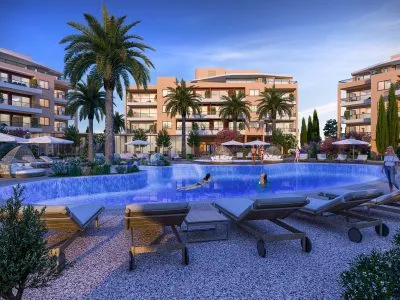 2-bedroom Penthouse 402, Block Hibiscus, Limassol Park