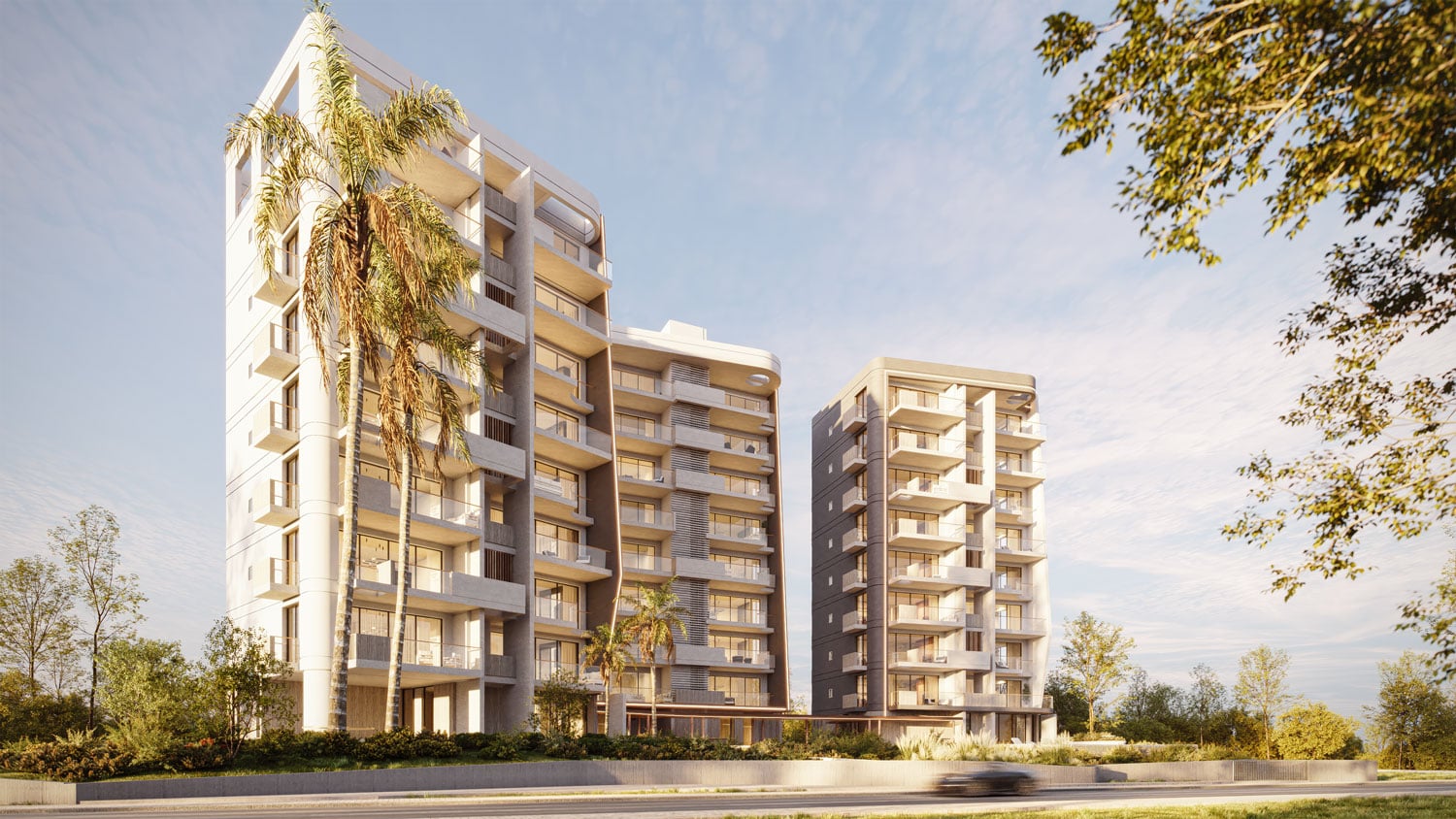 AURA RESIDENCES - SEA VIEW APARTMENTS IN LARNACA