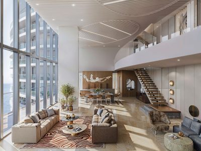 6-bedroom Penthouse 2901/3001/3101  Cavalli Tower  Limassol Blu Marine