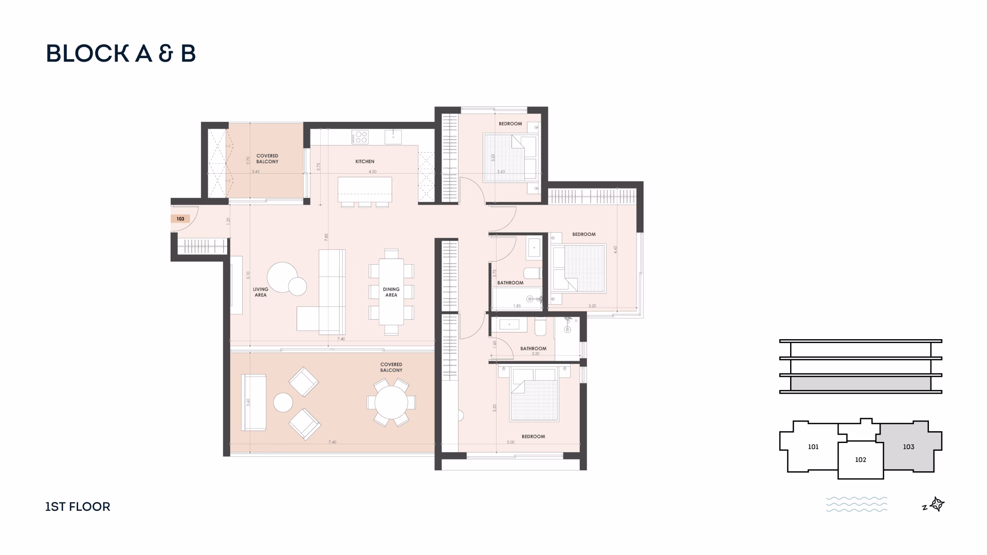 Photo 1: Rays — Apartment A-103
